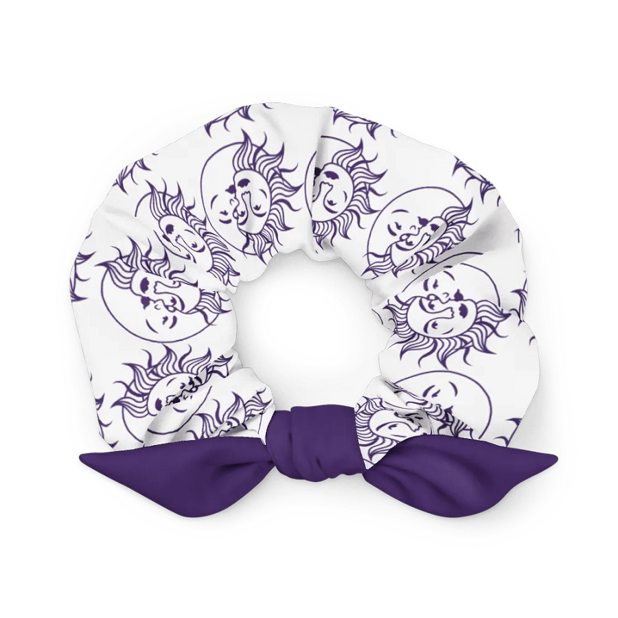Starry Night Purple Scrunchie product image (1)