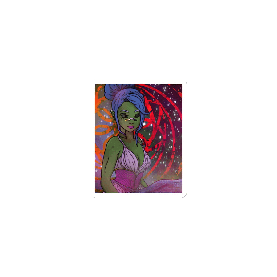 Blind bandit Die-Cut Magnets product image (1)