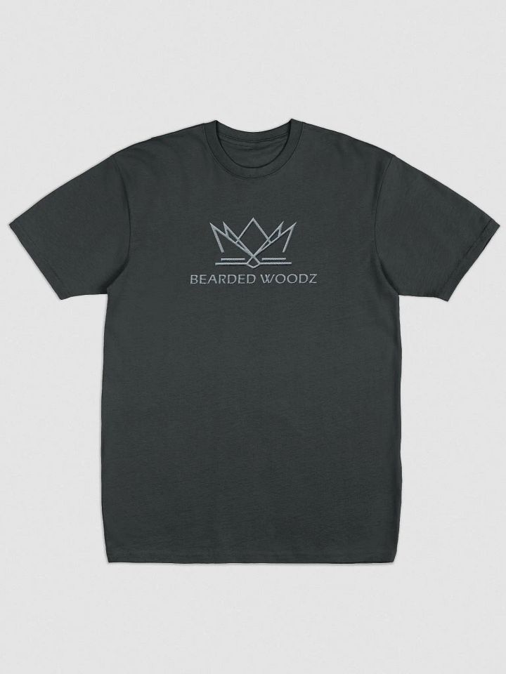 Men's Bearded Woodz T-Shirt (Grey Embroidery) product image (1)