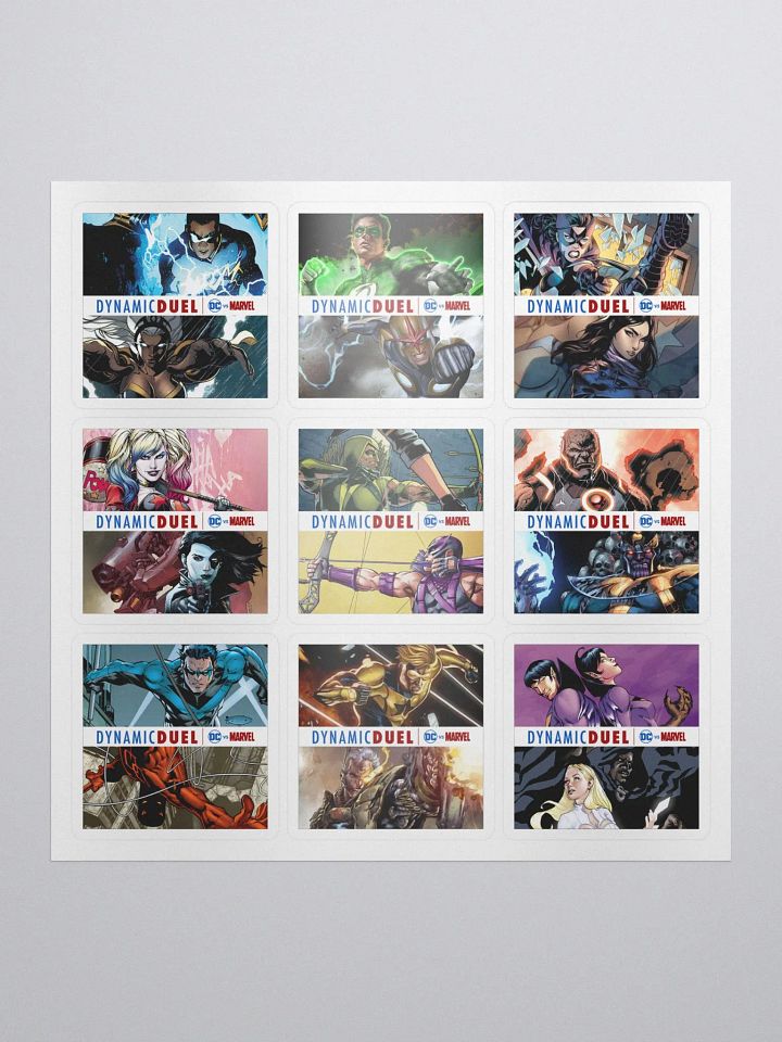 Dynamic Duel Episode Cover Stickers - Series 4 product image (1)