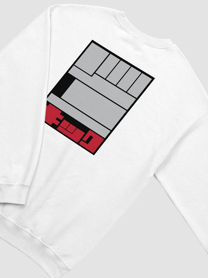 Punch! Kick! Crewneck (Red Kanji) product image (2)