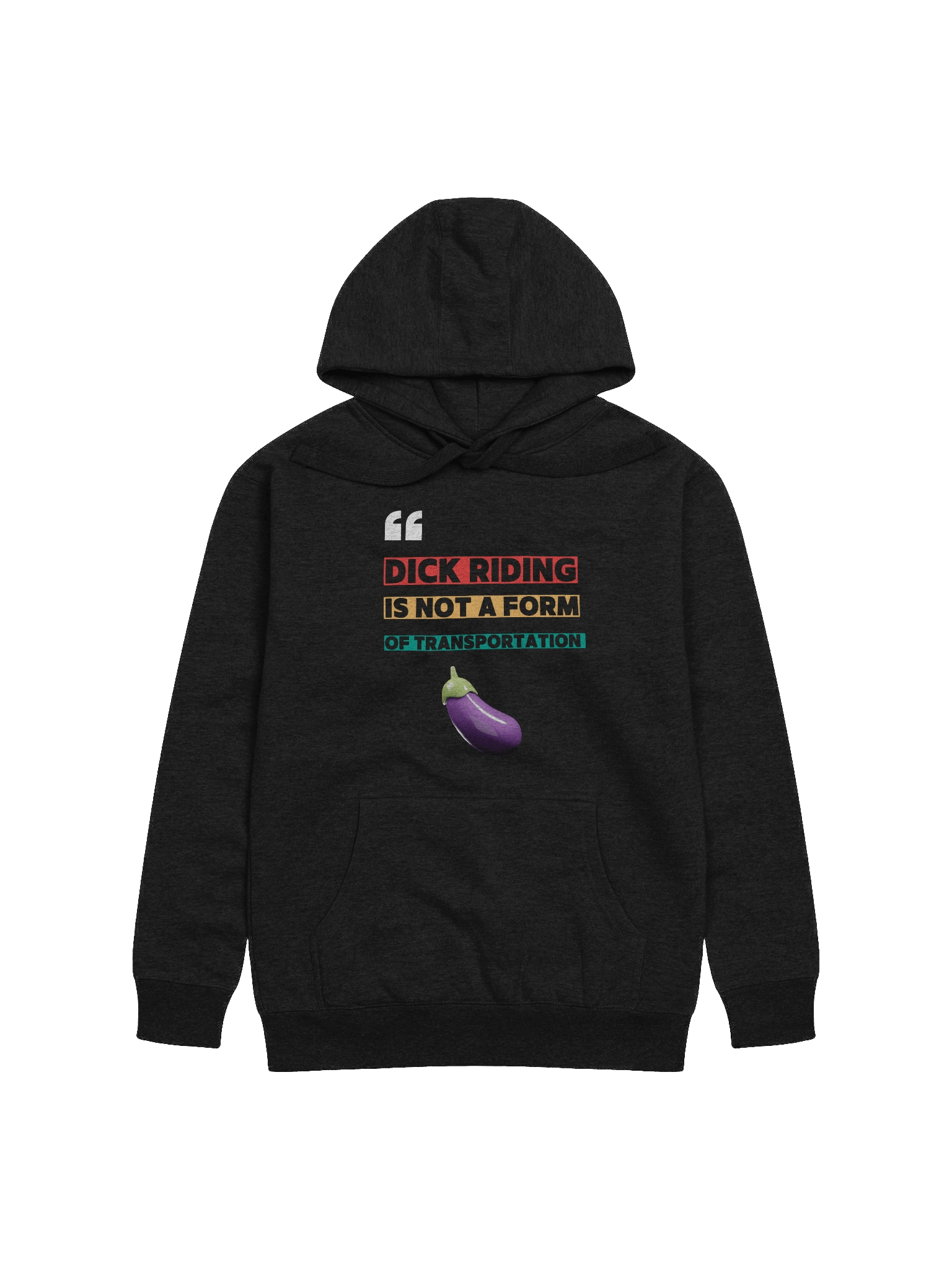D Riding Is Not A Form Of Transportation Hoodie product image (7)