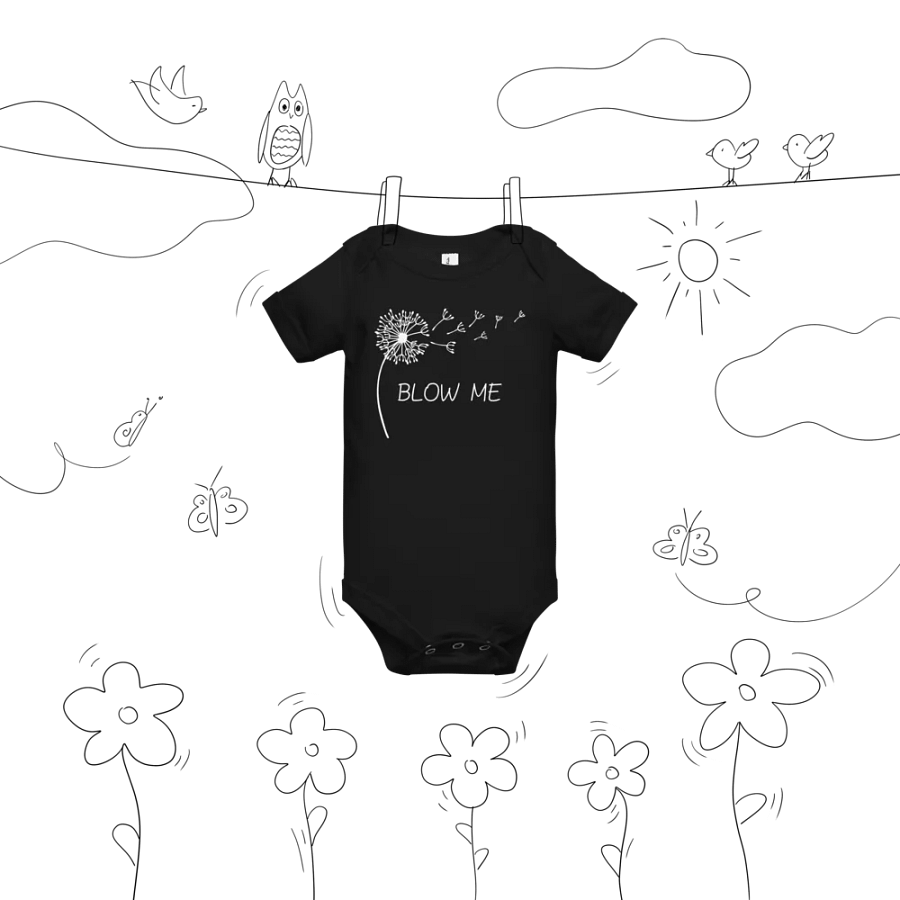 Dandelion onesie product image (11)