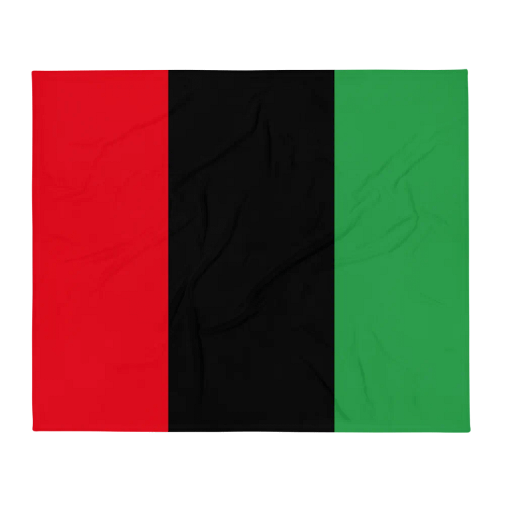 Red Black Green Patterned Blanket product image (2)