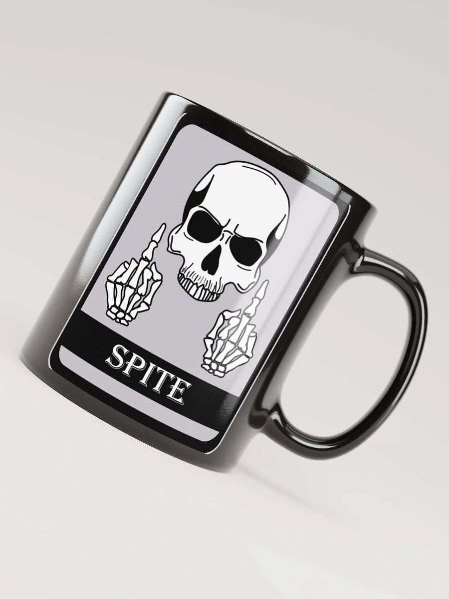 Black Living out of Spite Mug product image (3)