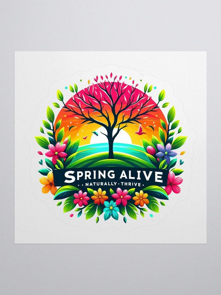 Spring Alive Kiss Cut Stickers product image (1)