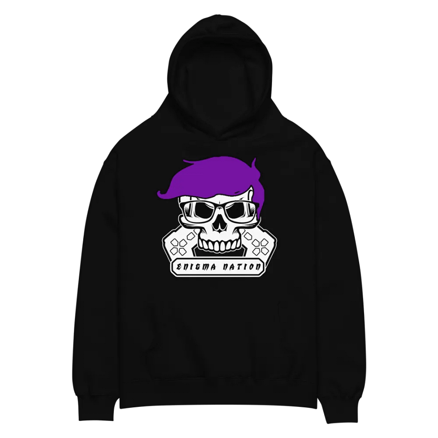 Enigma Nation AS Colour Unisex Premium Oversized Hoodie (PRINTED) product image (3)