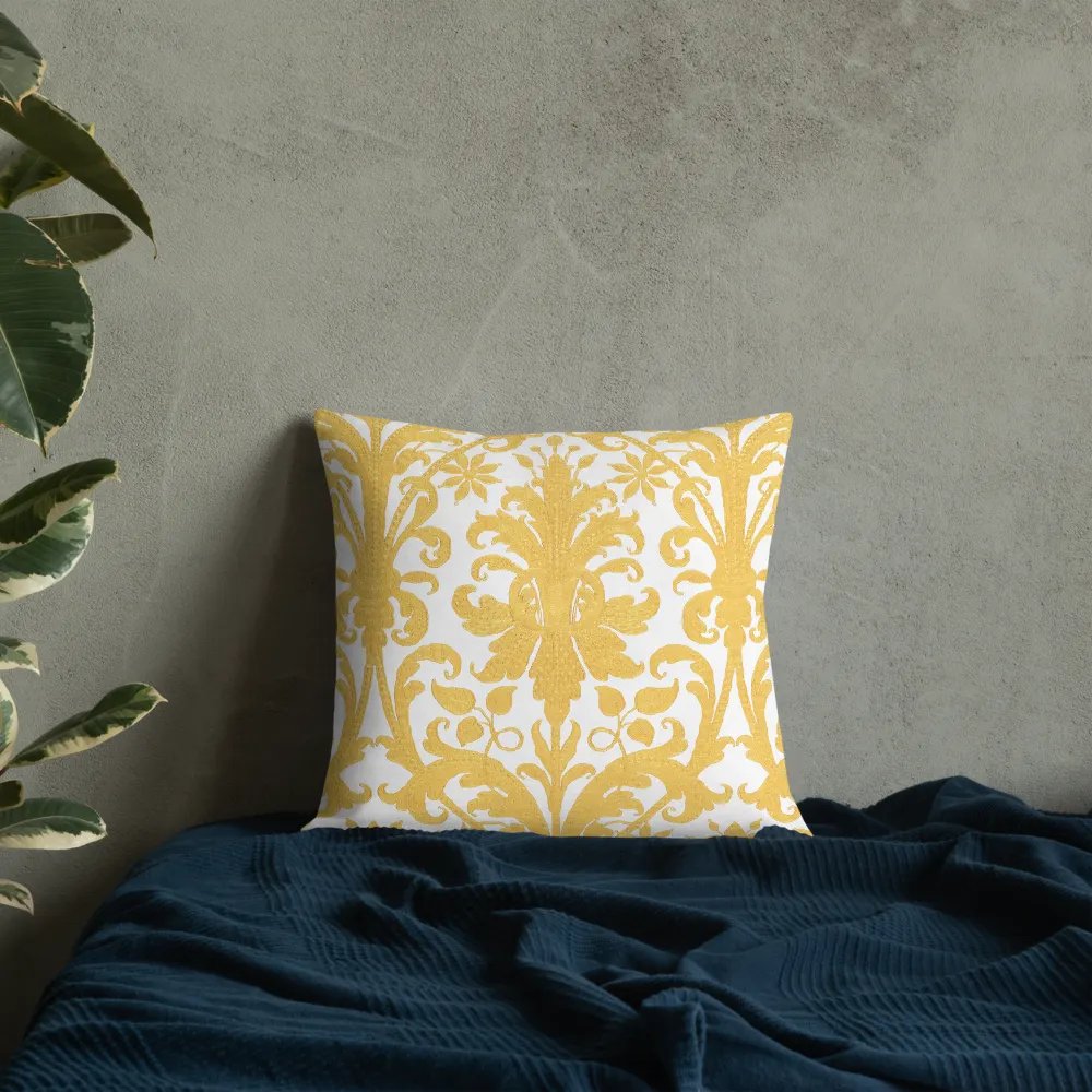 Gold Ornate Pillow product image (10)