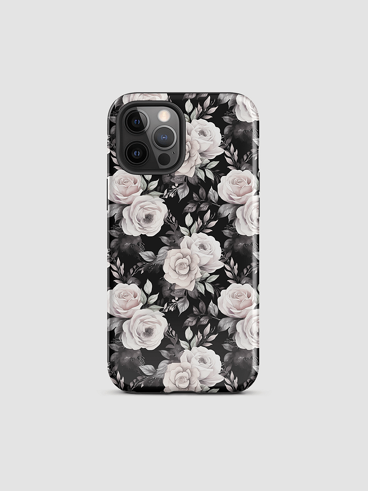 Watercolor roses Tough iPhone Case product image (2)