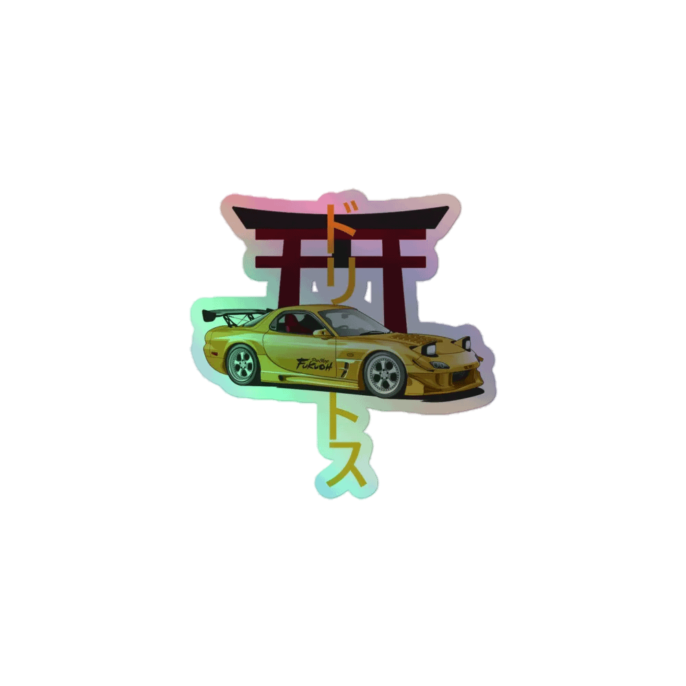 RX-7 FD - V1 - HOLOSTICKER product image (1)