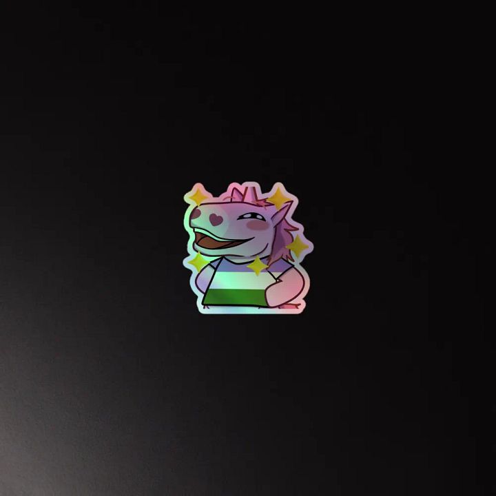 QUEER Pride Holographic Sticker product image (4)