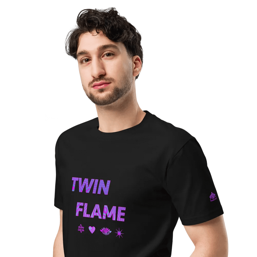 TWIN FLAME Pink House of 5D Tee - Regular Fit Unisex product image (7)