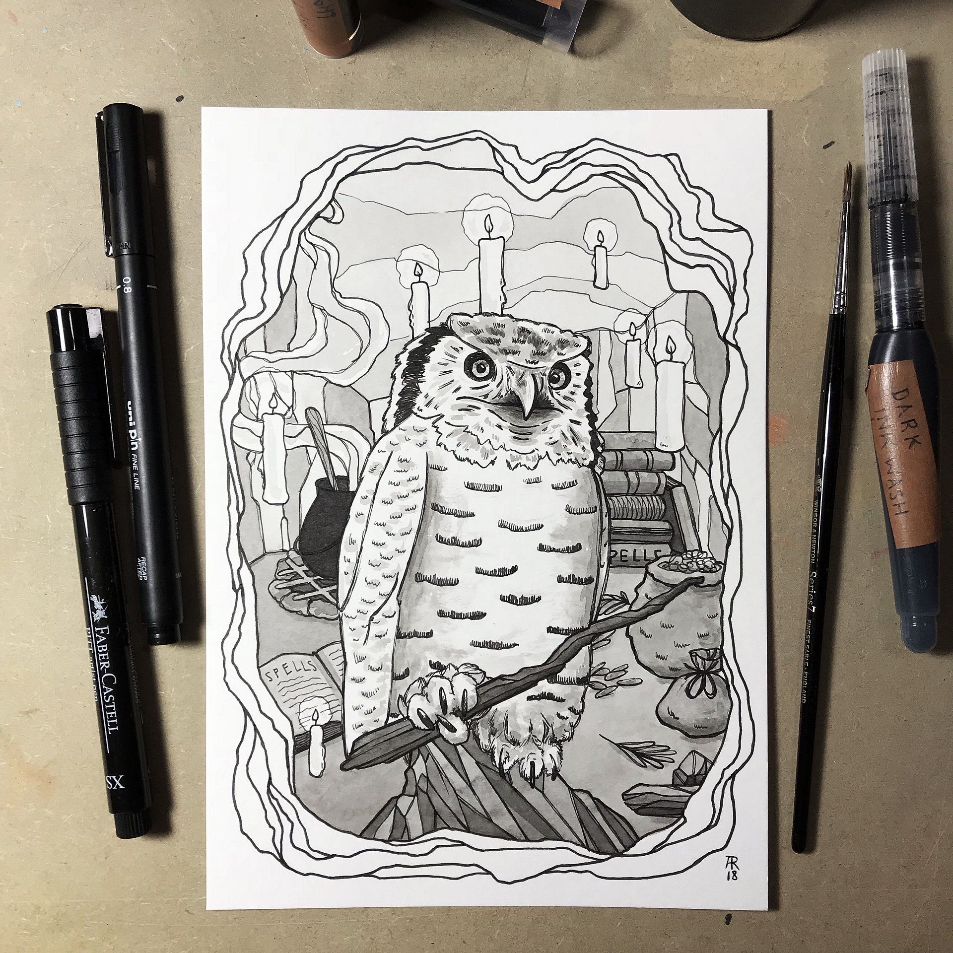 original painting : spell product image (1)