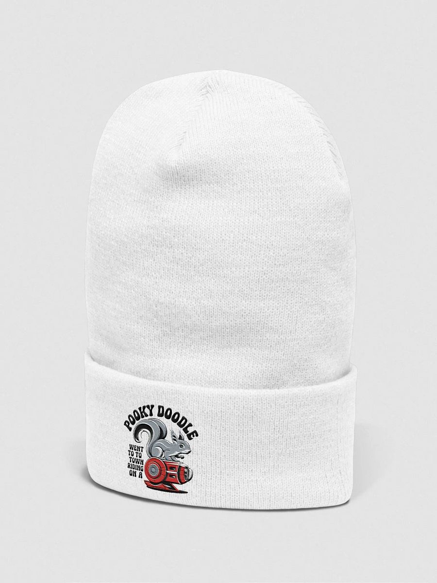 Futuristic Squirrel Cuffed Beanie product image (2)