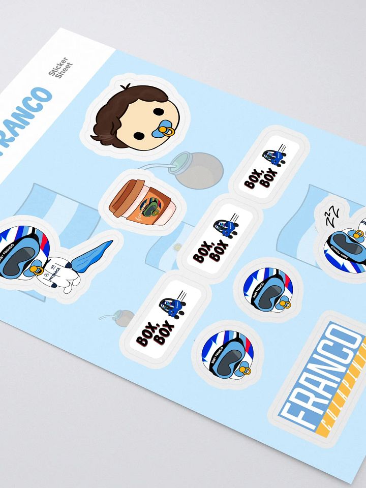 Baby Franco - Sticker Sheet product image (2)