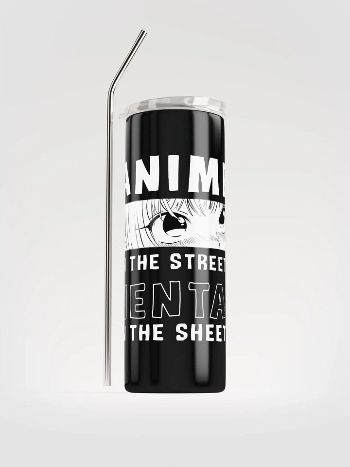 Pixelated Anime Fragment Stainless Tumbler product image (1)
