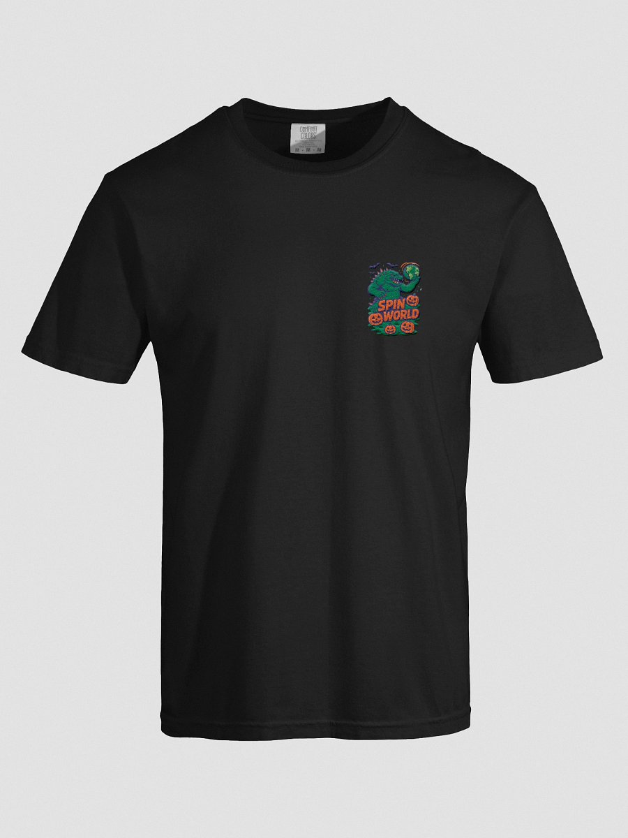 Halloween Monster Spins the World Heavyweigh T-Shirt product image (63)