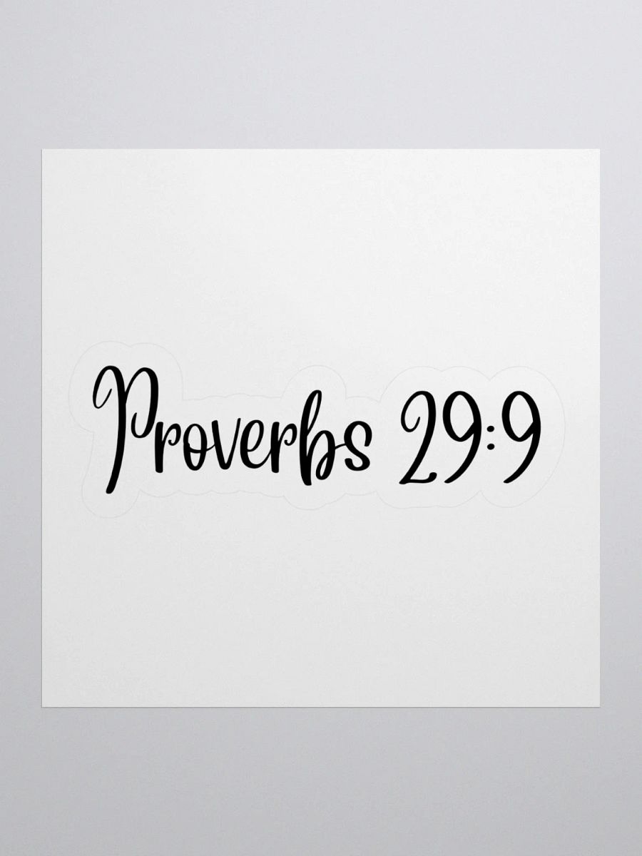Proverbs 29:9 product image (3)