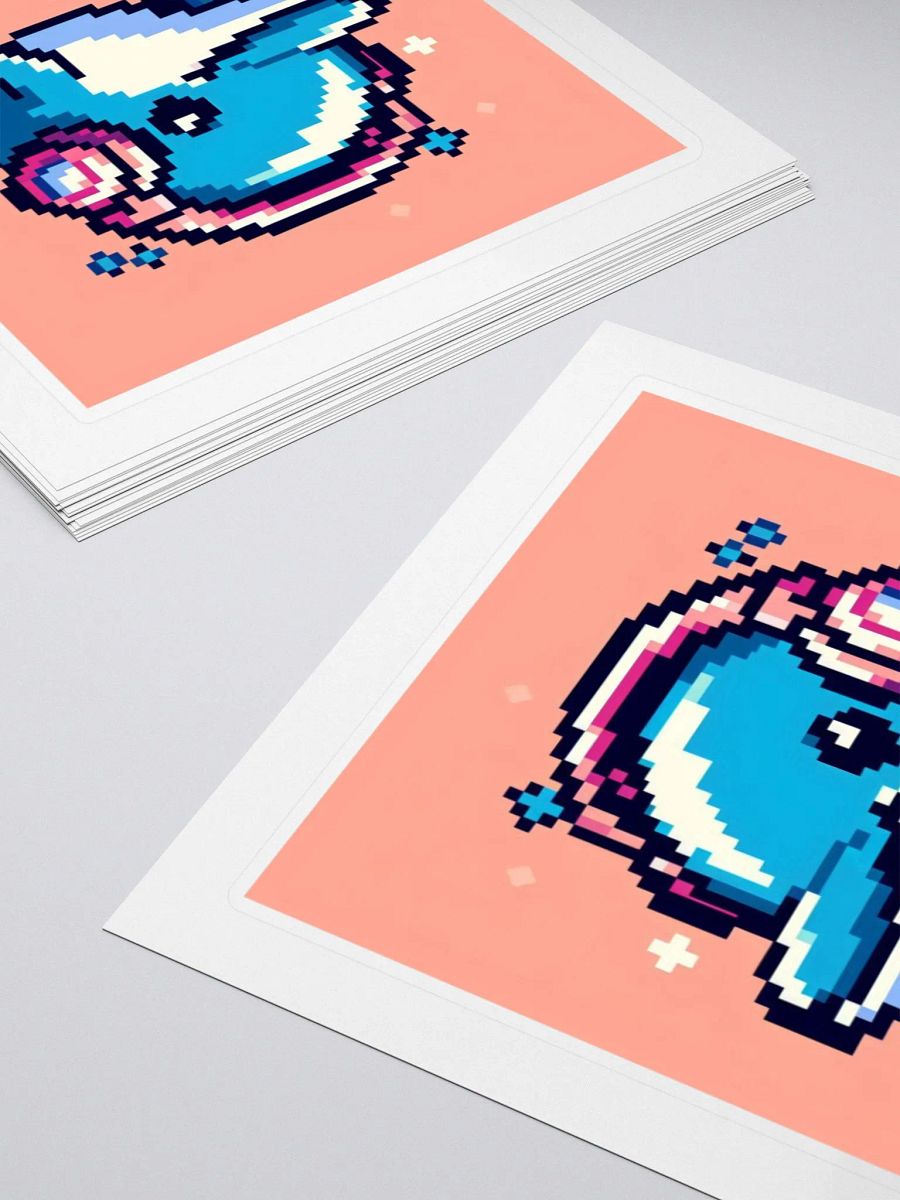 Baby Dolphin DJ Sticker product image (4)