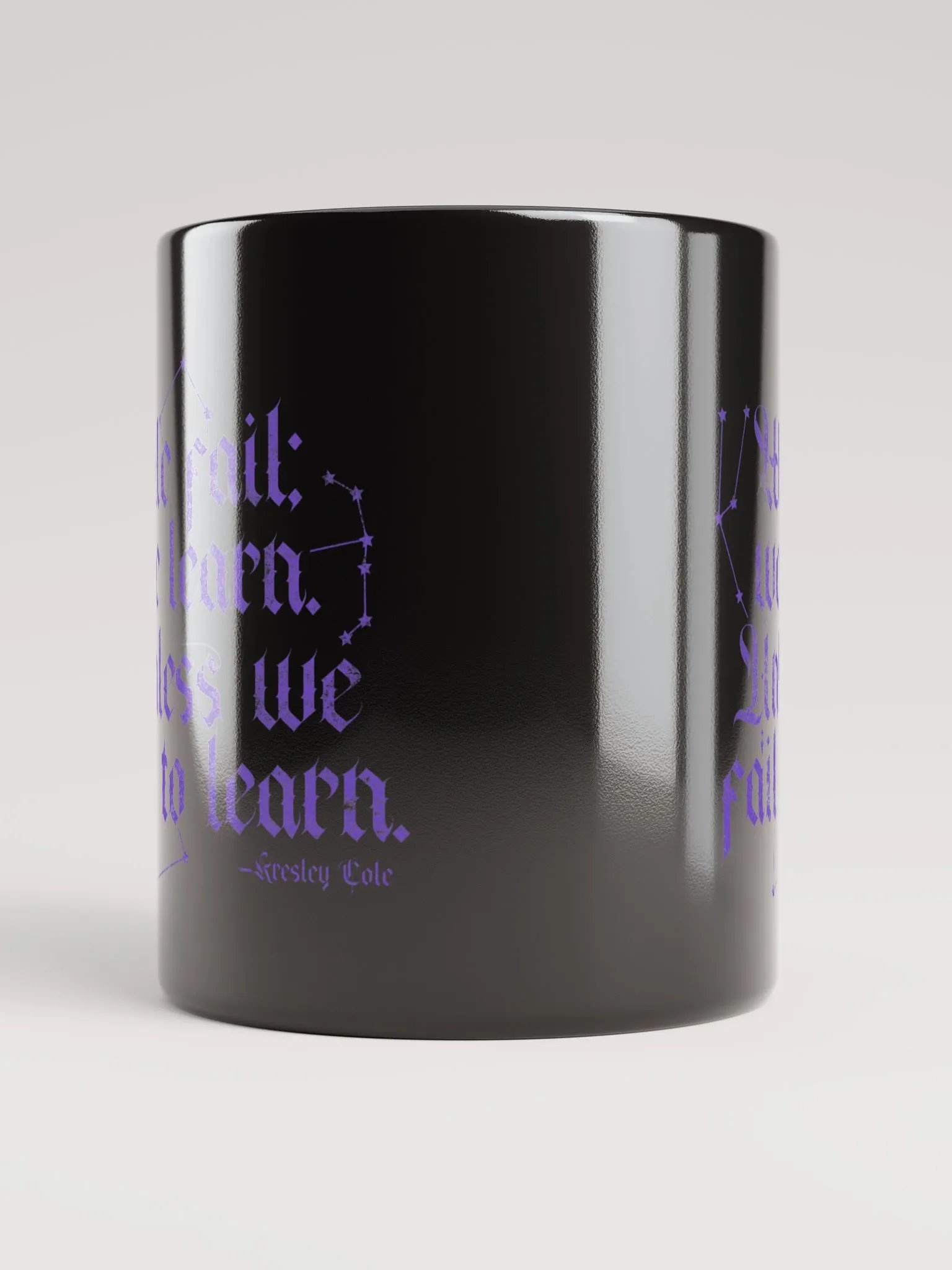 We Fail We Learn Black Mug product image (9)