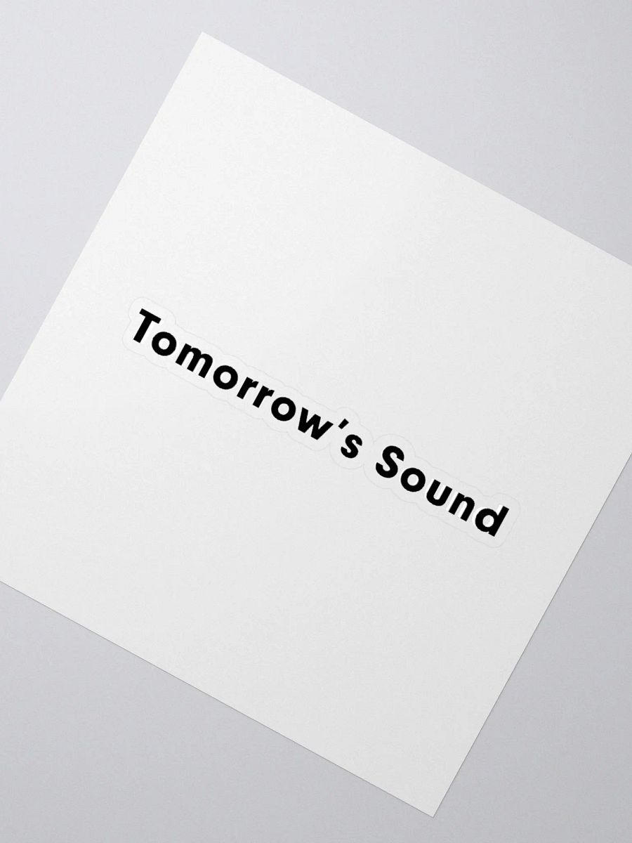Tomorrow's Sound - Text Sticker product image (2)