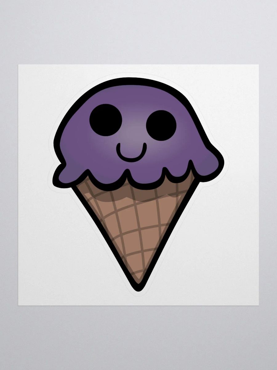 Happy Ice Cream Sticker product image (1)