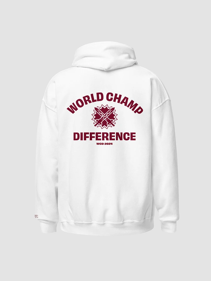 WolfeyVGC World Champ White Hoodie - Maroon product image (1)