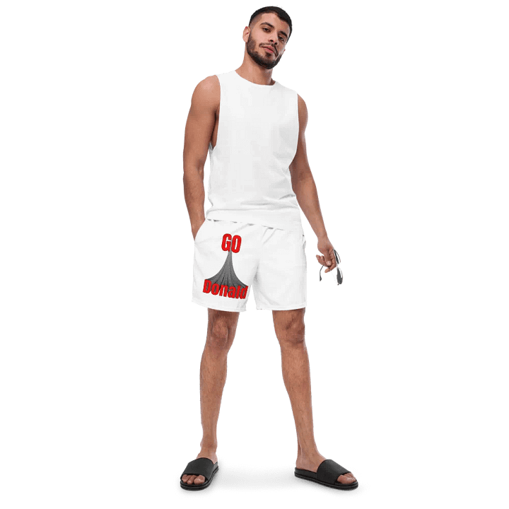 GO DONALD. Perspective Illusion Swim Trunks product image (2)
