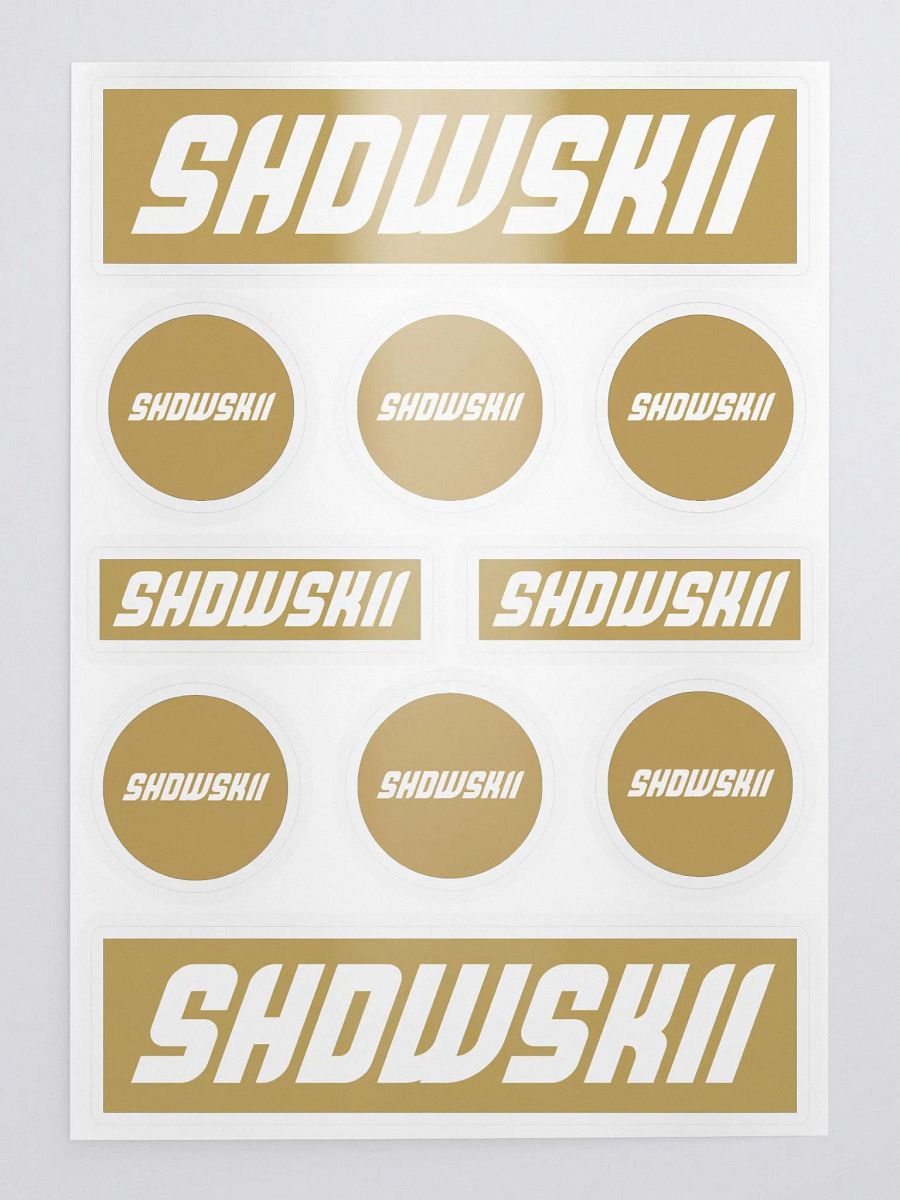 KISS CUT STICKERS / BEIGE product image (1)