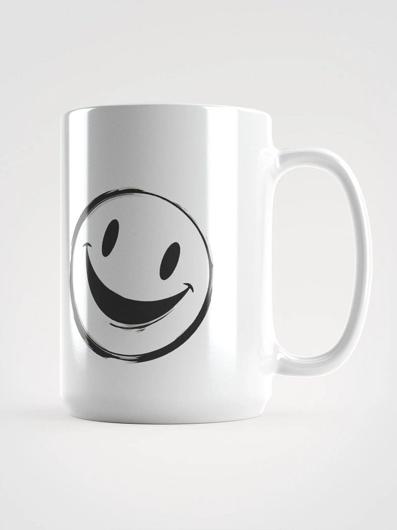 Bold Grin White Mug
