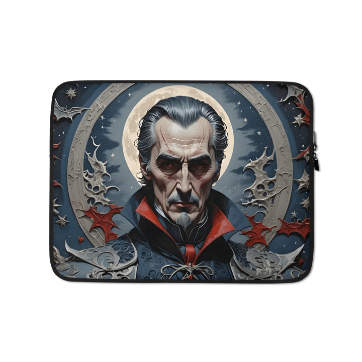 Gothic Vampire Laptop Sleeve product image (1)
