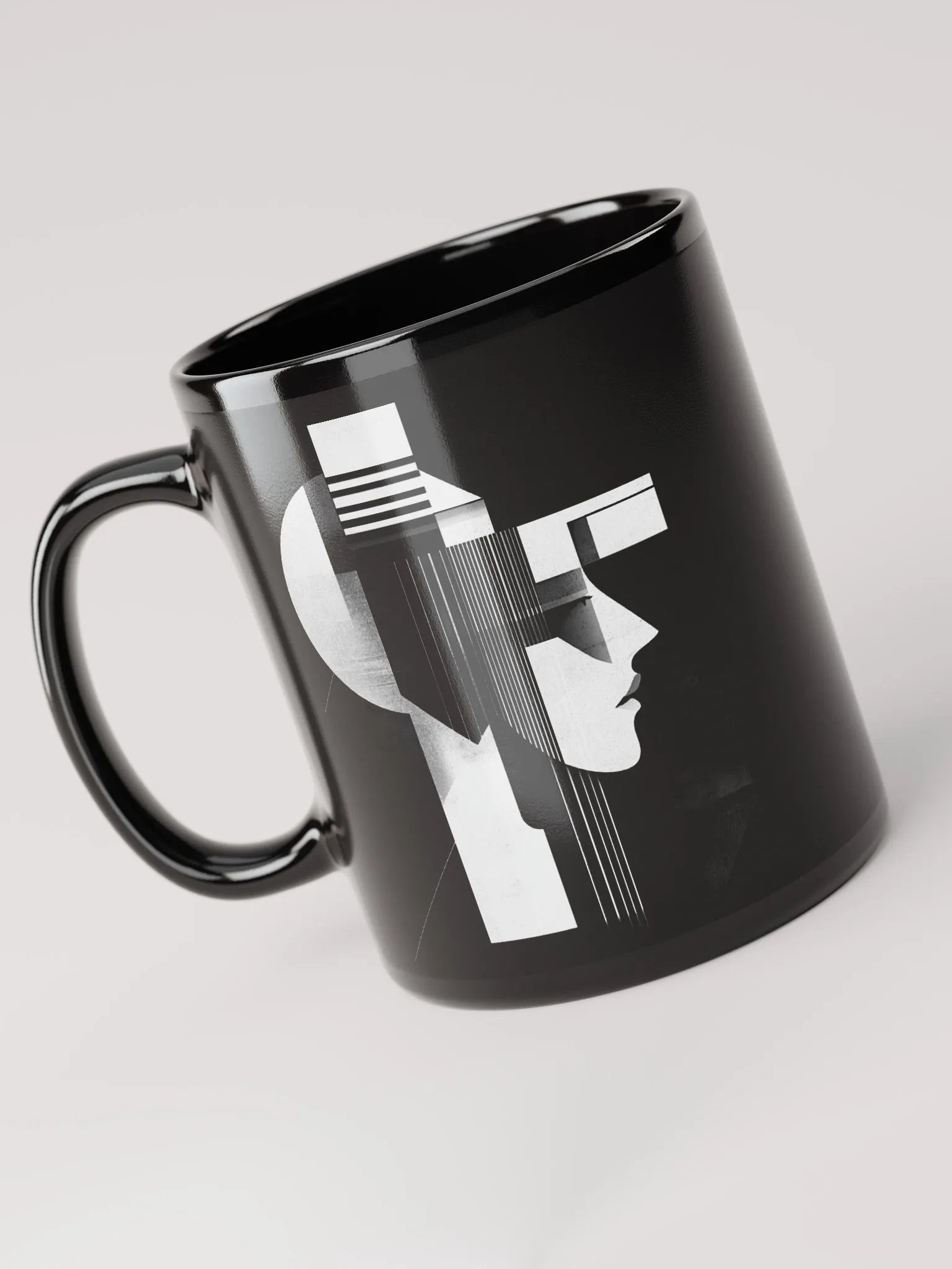 Abstract Persona 004 (Black) (Mug) product image (3)
