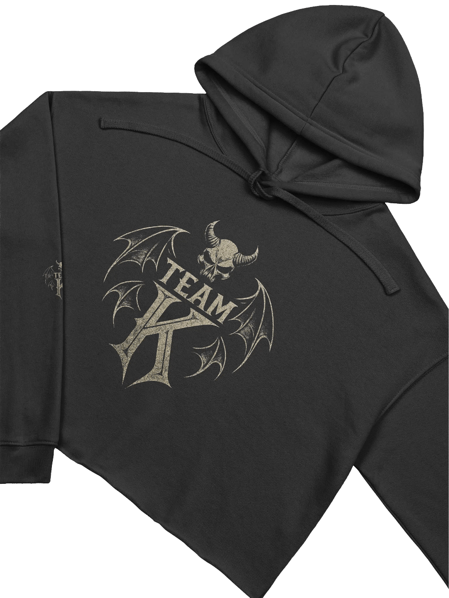 Team K V-3 Crop Hoodie product image (3)