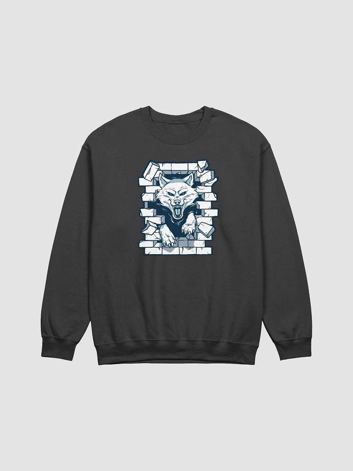 Wallzer White Wolf Crewneck product image (1)
