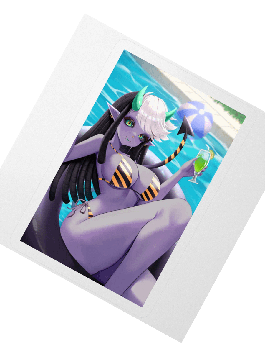 "Poolside Fun" Kimical Sticker product image (2)