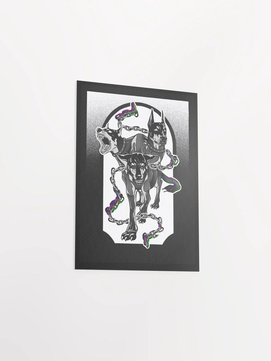 "Three-Headed Guardian" Matte Poster product image (3)