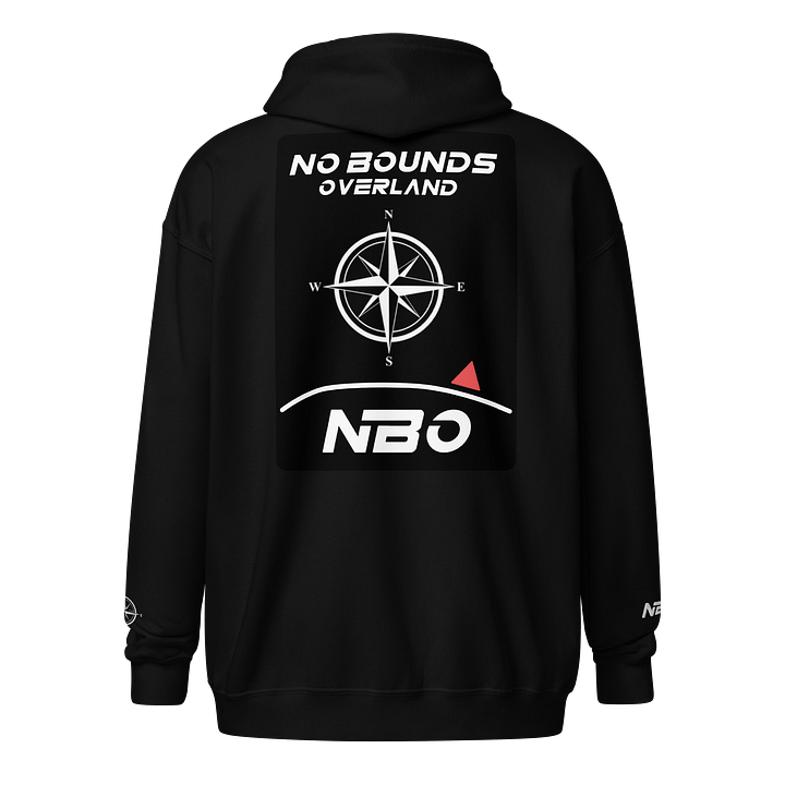 Directional Rose Unisex Zip Hoodie product image (2)
