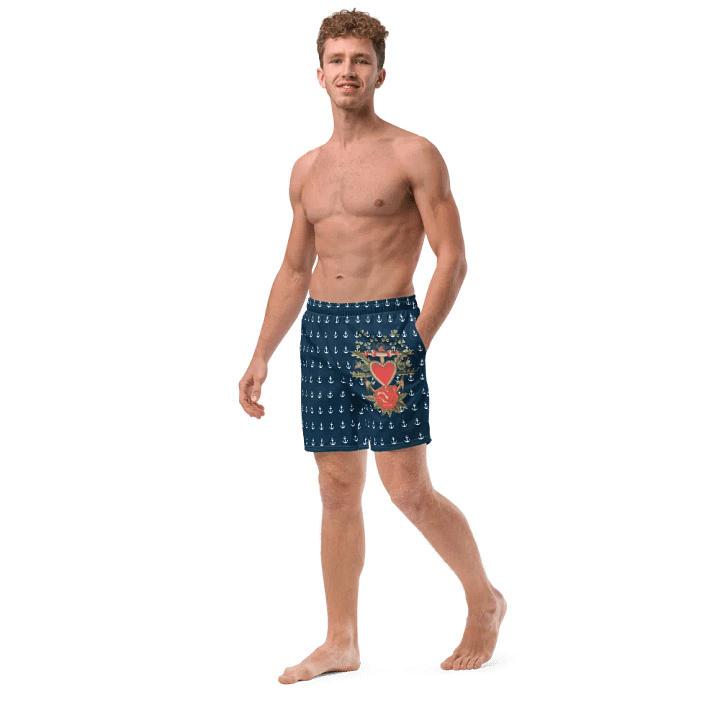 Heartfelt Sailor Swim Trunks product image (1)
