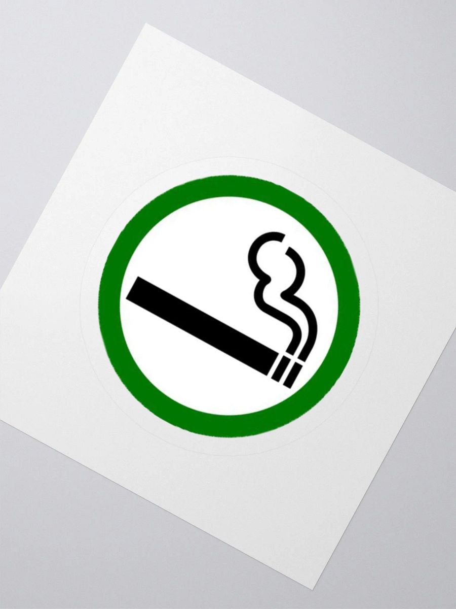 Smokey Circle Kiss Cut Stickers product image (6)