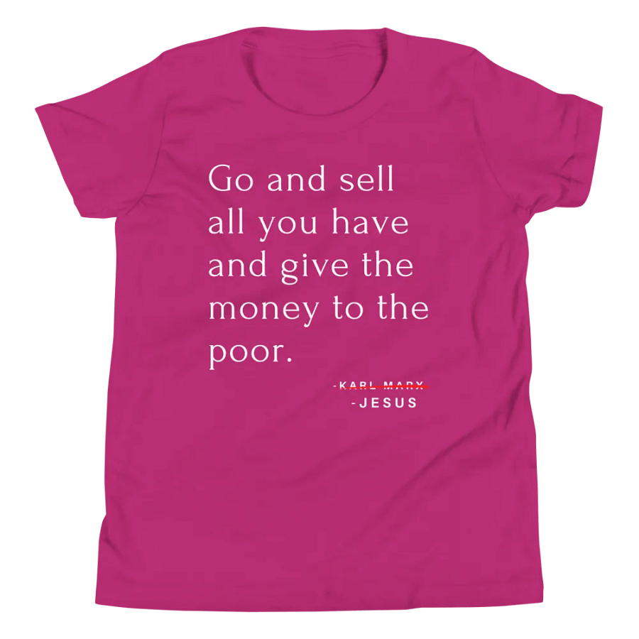 Go and Sell All You Have Youth T-Shirt product image (1)