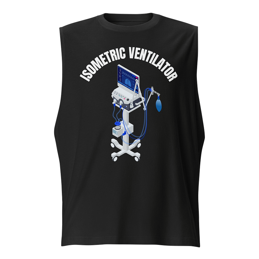 Vitality Ventilator Screen Print Muscle Tank product image (1)