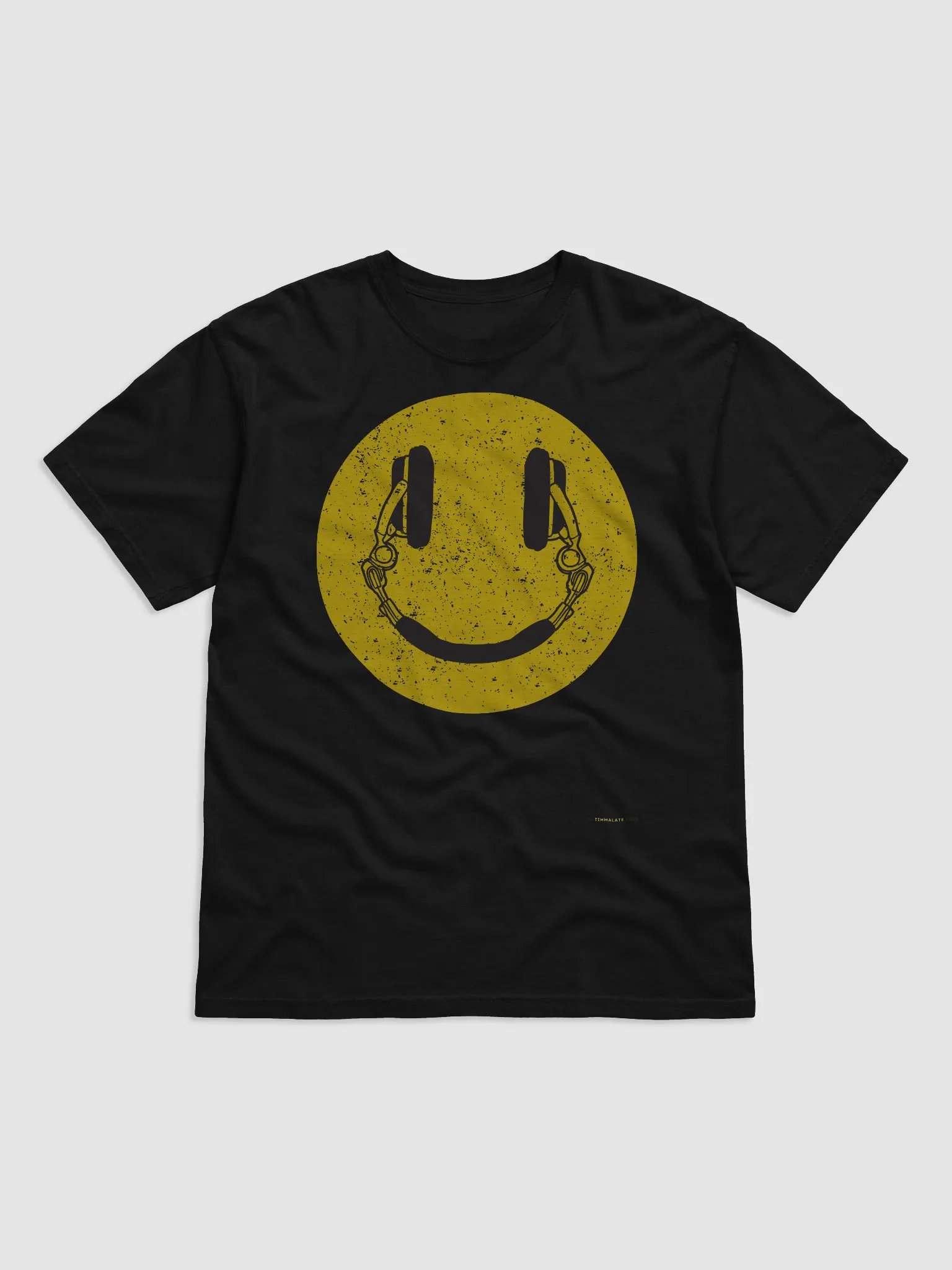 [DJDAT1] Happy Headphone Tee product image (1)