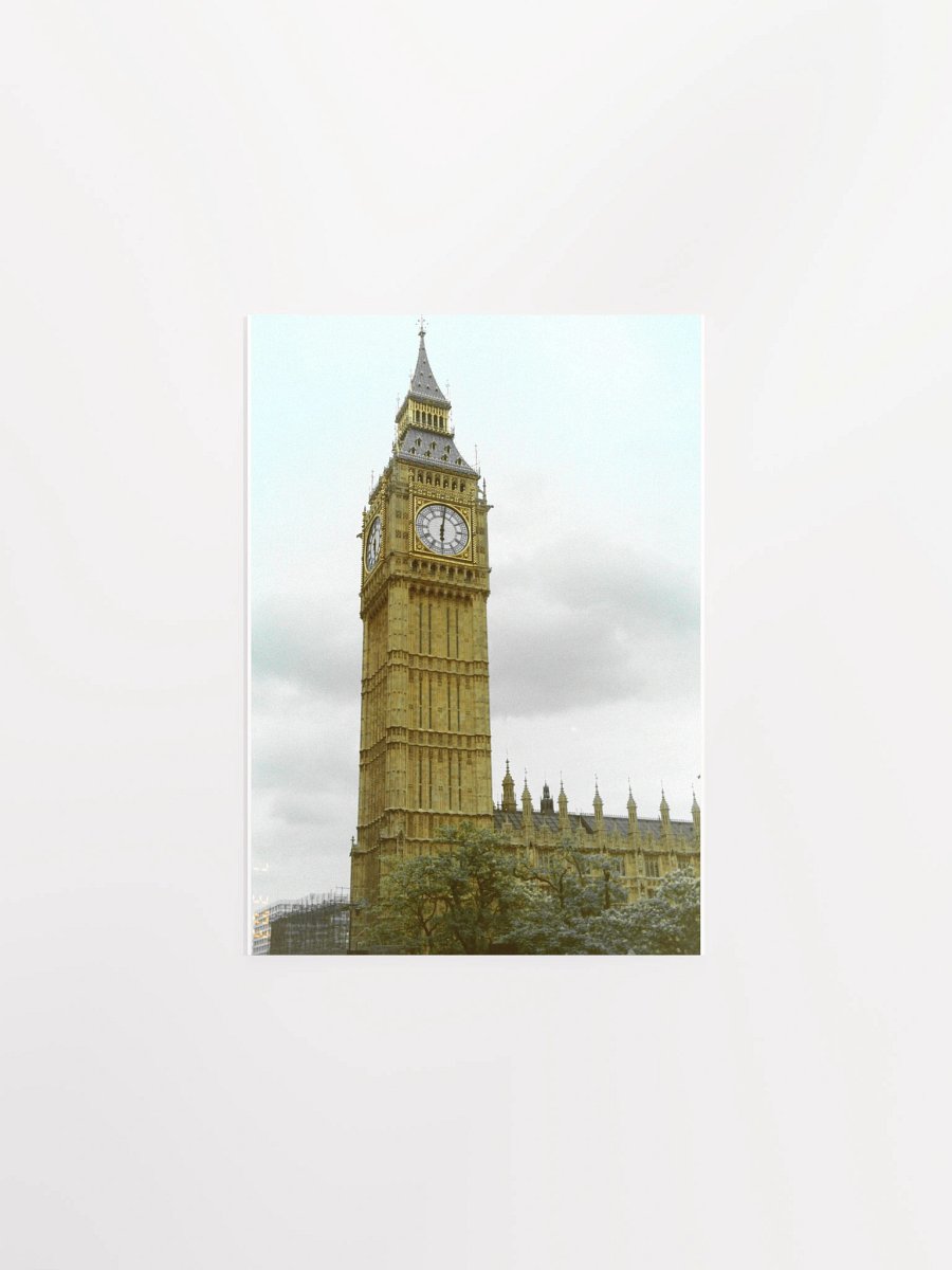 London - Big Ben @ Palace of Westminster - print/poster product image (1)