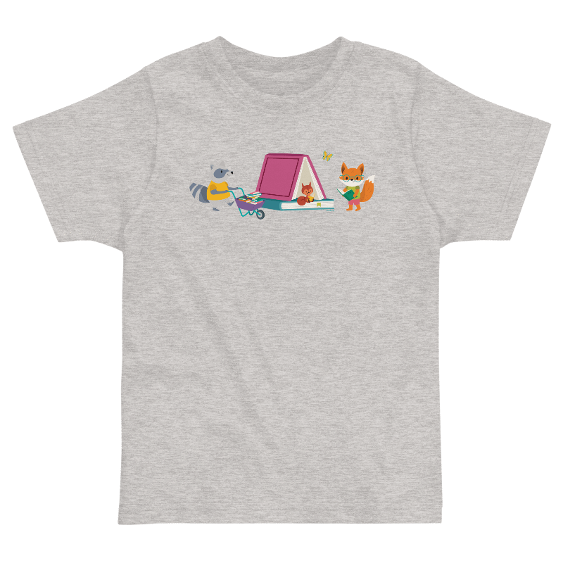 Wild About Reading Toddler T-Shirt product image (1)