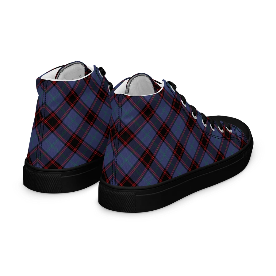 Rutherford Tartan Men's High Top Shoes product image (10)