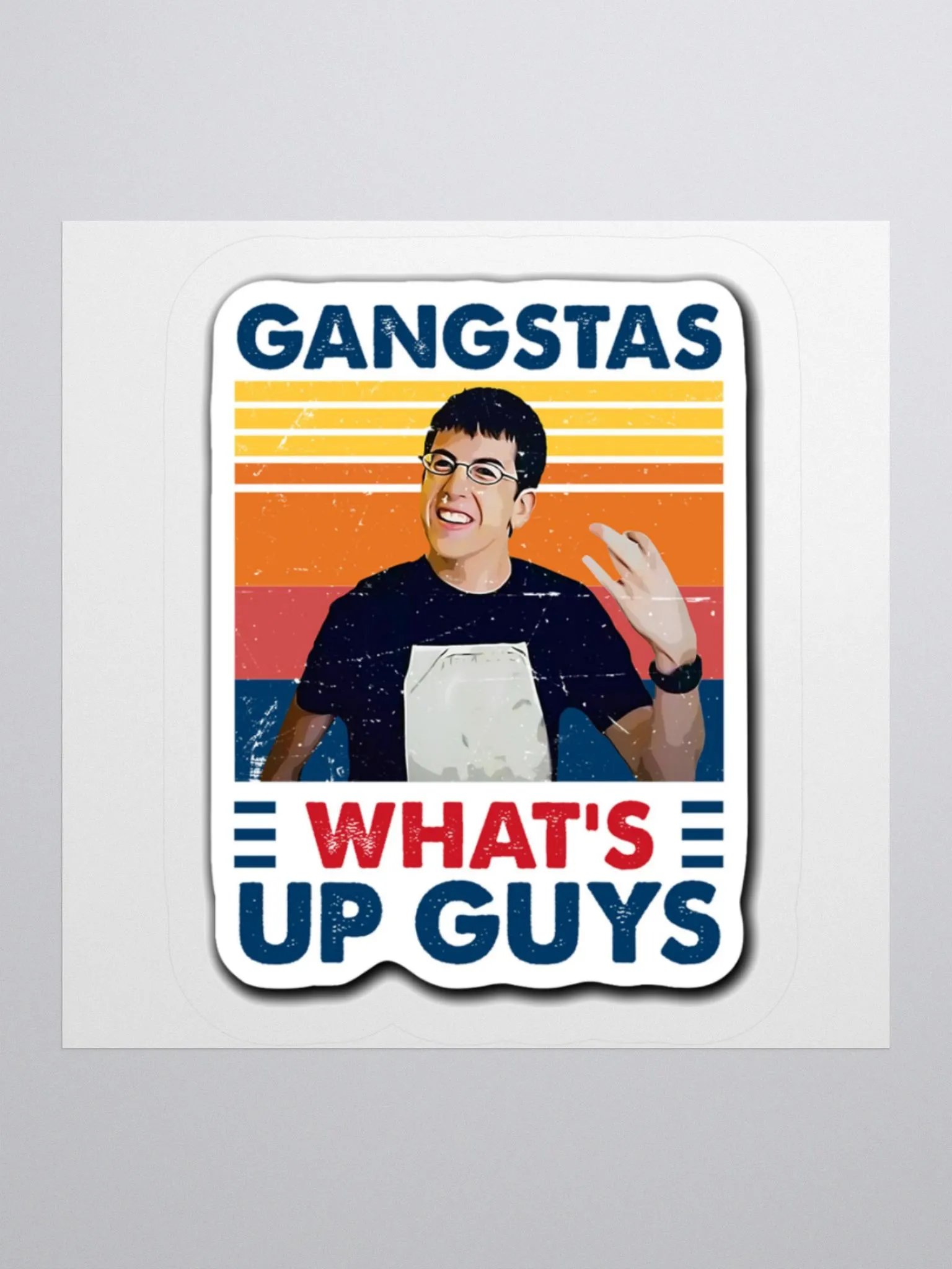 SuperbadMcLovin Gangstas Slap Sticker product image (1)