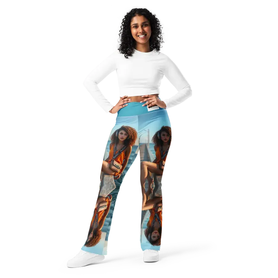 Mirrored Reflection Flare Leggings product image (2)