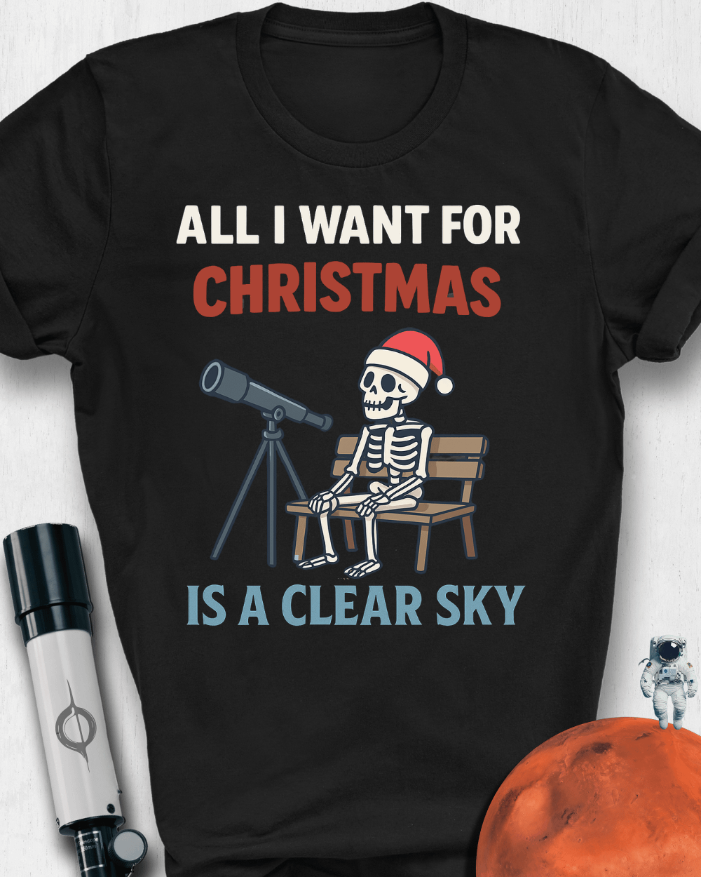 Christmas Skies Unisex T-Shirt product image (1)