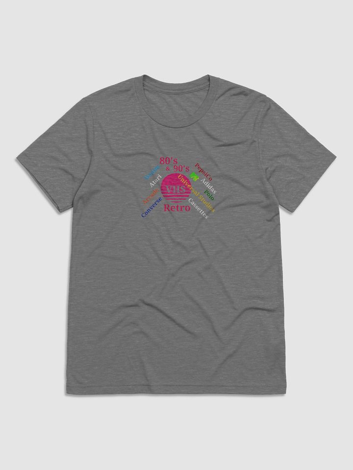 Retro VHS Circle Graphic Tee product image (1)