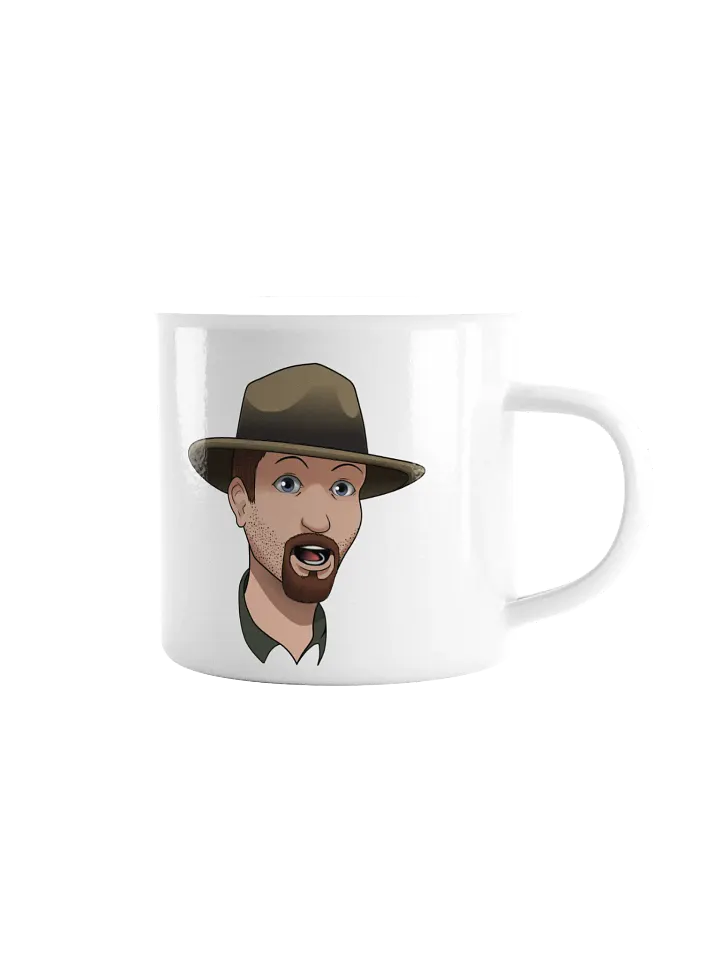 My Mug on a Mug! Campfire Edition Steel Enamel Mug product image (1)